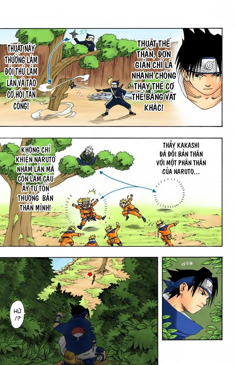 naruto full màu chapter 6: - không phải sasuke - Next Chương 7