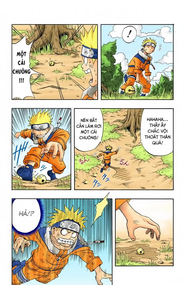 naruto full màu chapter 6: - không phải sasuke - Next Chương 7