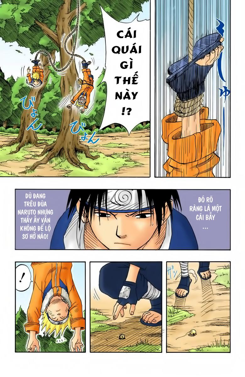 naruto full màu chapter 6: - không phải sasuke - Next Chương 7