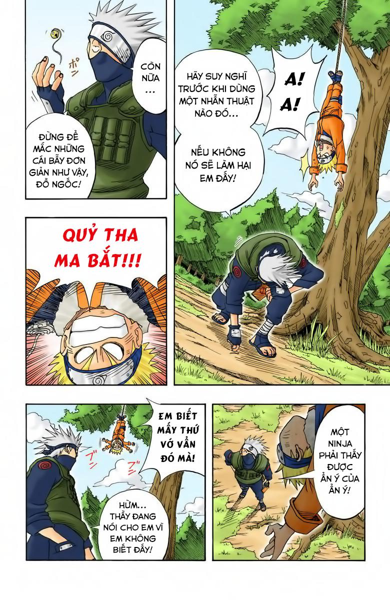 naruto full màu chapter 6: - không phải sasuke - Next Chương 7