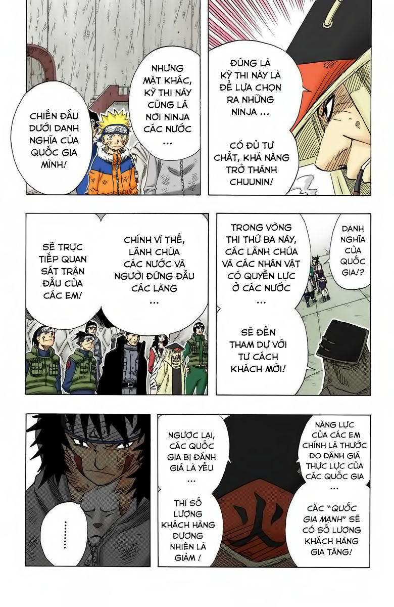 naruto full màu chapter 65: - trận chiến sinh tử - Next chapter 66: - lời khuyên của sakura