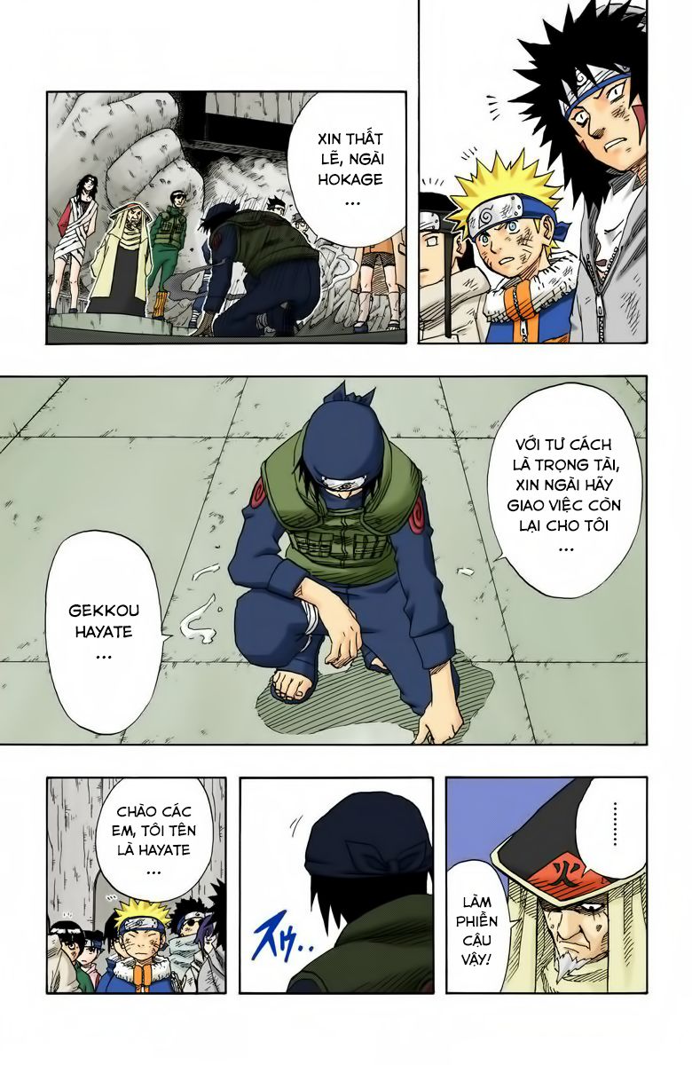 naruto full màu chapter 65: - trận chiến sinh tử - Next chapter 66: - lời khuyên của sakura