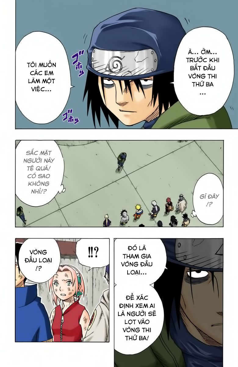 naruto full màu chapter 65: - trận chiến sinh tử - Next chapter 66: - lời khuyên của sakura