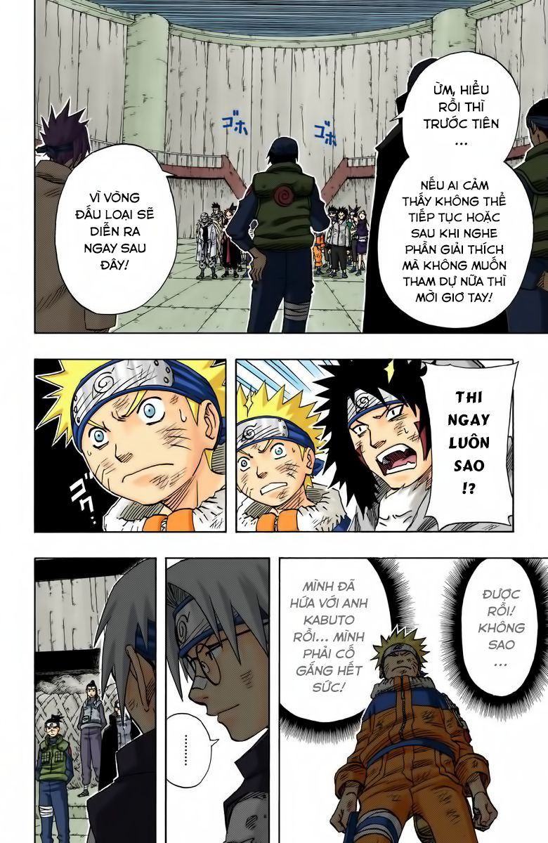 naruto full màu chapter 65: - trận chiến sinh tử - Next chapter 66: - lời khuyên của sakura