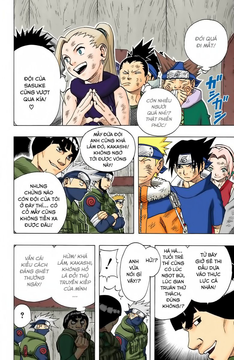 naruto full màu chapter 65: - trận chiến sinh tử - Next chapter 66: - lời khuyên của sakura