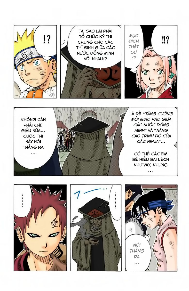 naruto full màu chapter 65: - trận chiến sinh tử - Next chapter 66: - lời khuyên của sakura