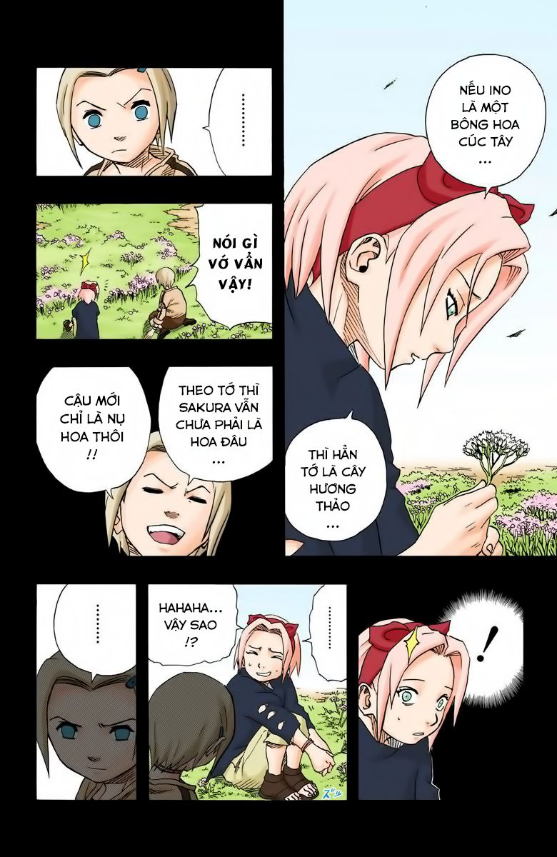 naruto full màu chapter 71: - bức tường quá cao - Next chapter 72: - Đua tài