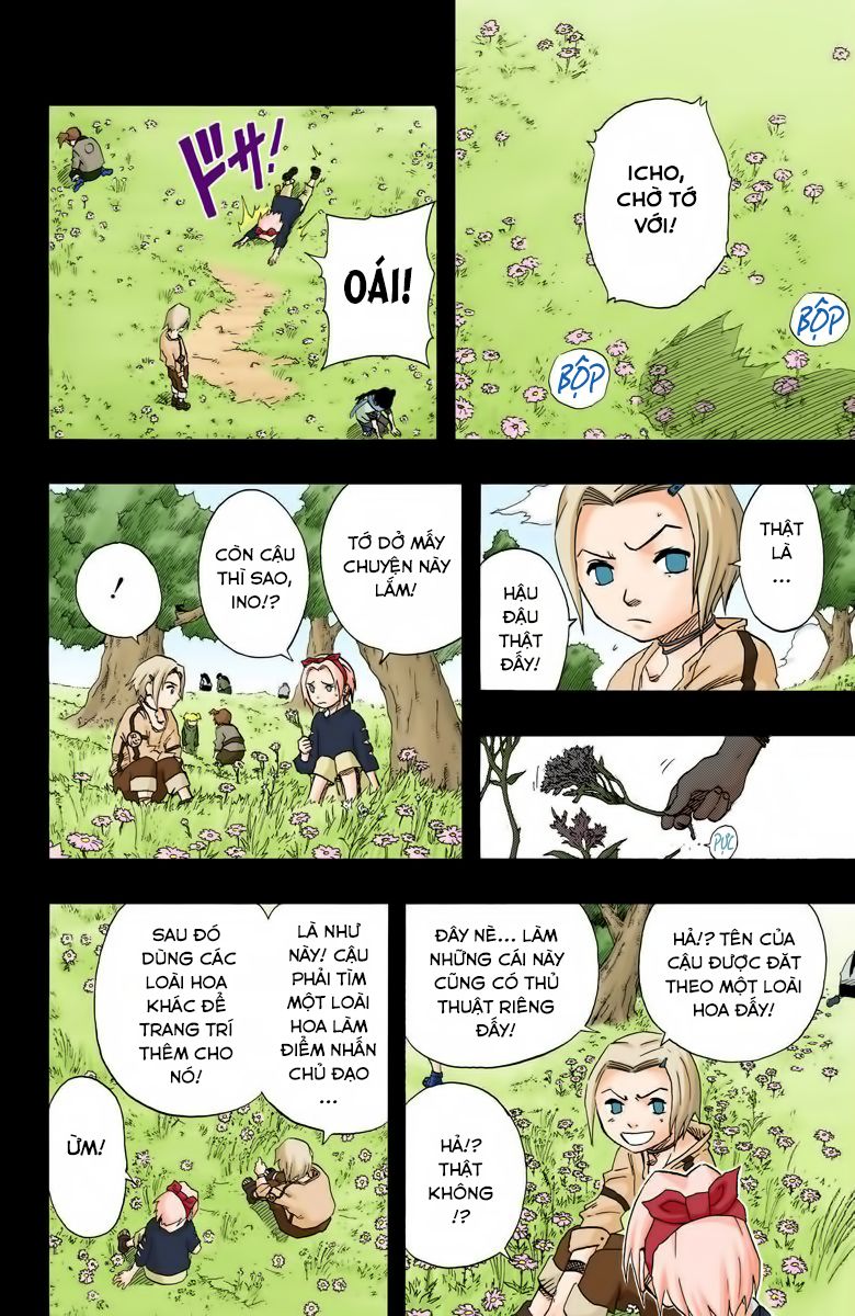 naruto full màu chapter 71: - bức tường quá cao - Next chapter 72: - Đua tài