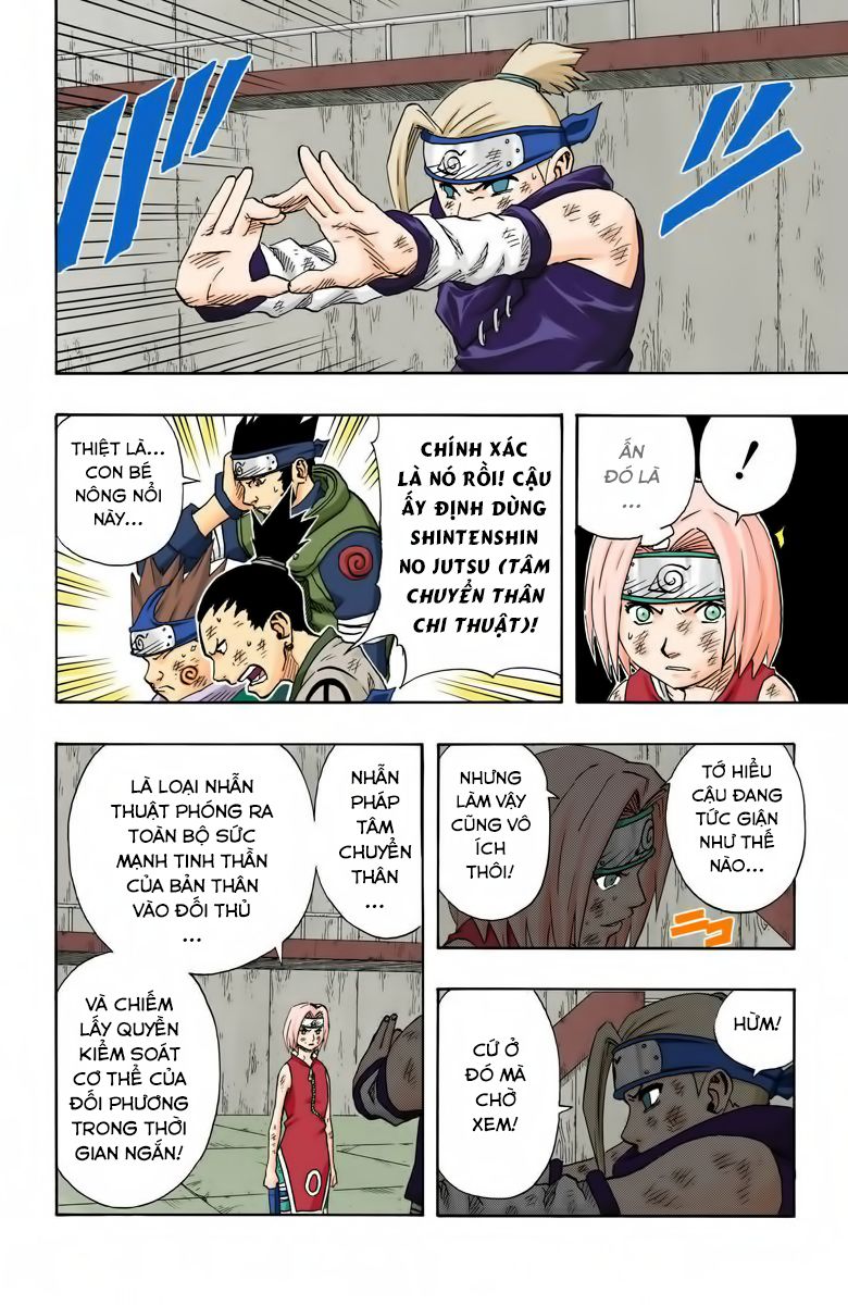 naruto full màu chapter 72: - Đua tài - Next chapter 73: - tuyên bố bại trận