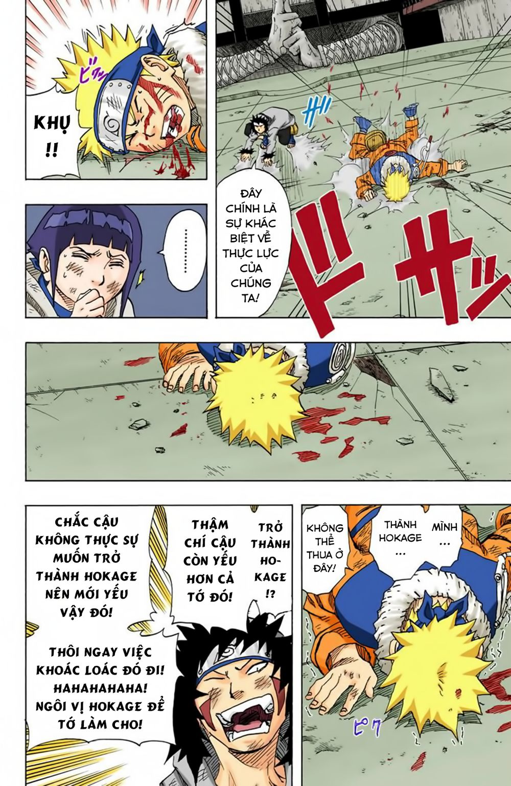 naruto full màu chapter 76: - kiba lật ngược tình thế naruto - Next chapter 77: - mánh khóe của naruto