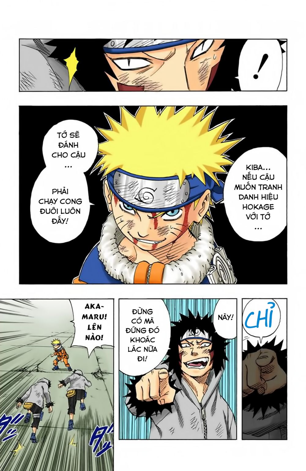 naruto full màu chapter 76: - kiba lật ngược tình thế naruto - Next chapter 77: - mánh khóe của naruto