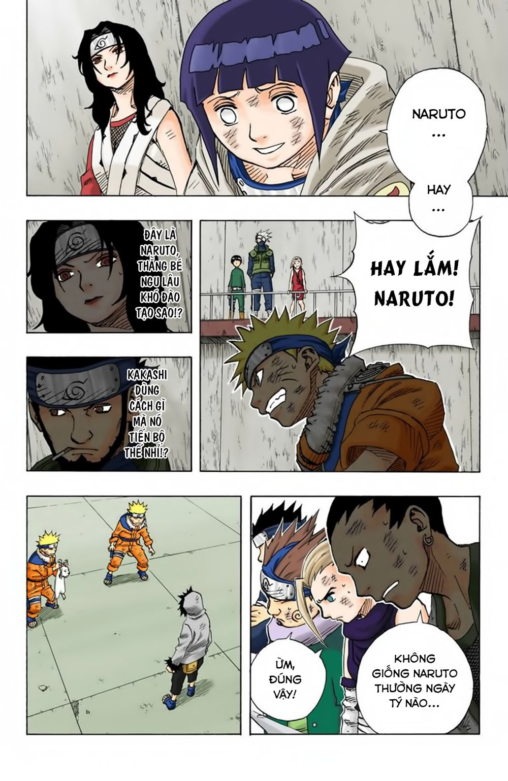 naruto full màu chapter 76: - kiba lật ngược tình thế naruto - Next chapter 77: - mánh khóe của naruto