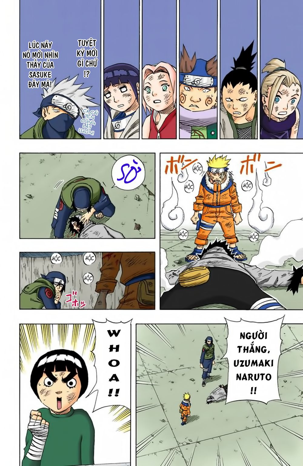 naruto full màu chapter 77: - mánh khóe của naruto - Next chapter 78: - neji và hinata