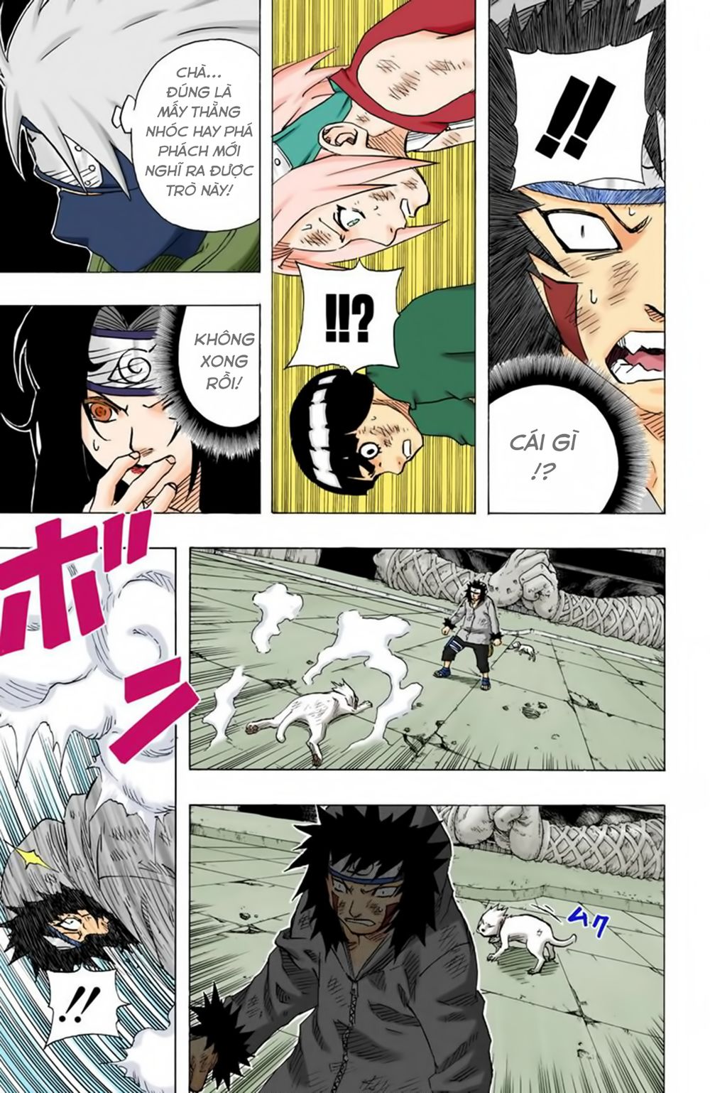 naruto full màu chapter 77: - mánh khóe của naruto - Next chapter 78: - neji và hinata