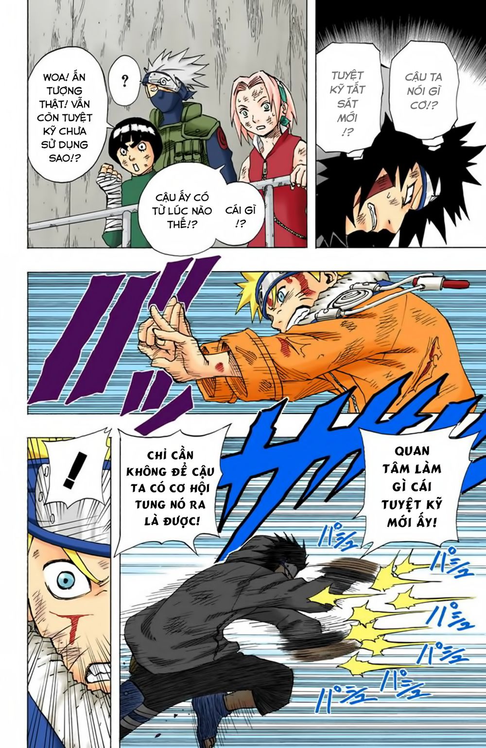 naruto full màu chapter 77: - mánh khóe của naruto - Next chapter 78: - neji và hinata