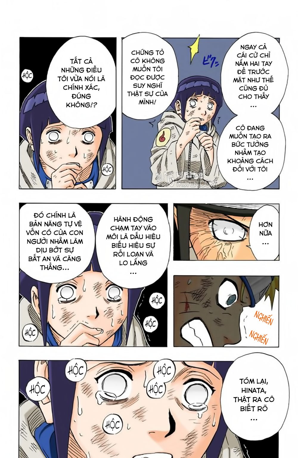 naruto full màu chapter 78: - neji và hinata - Next chapter 79: - gia tộc hyuga