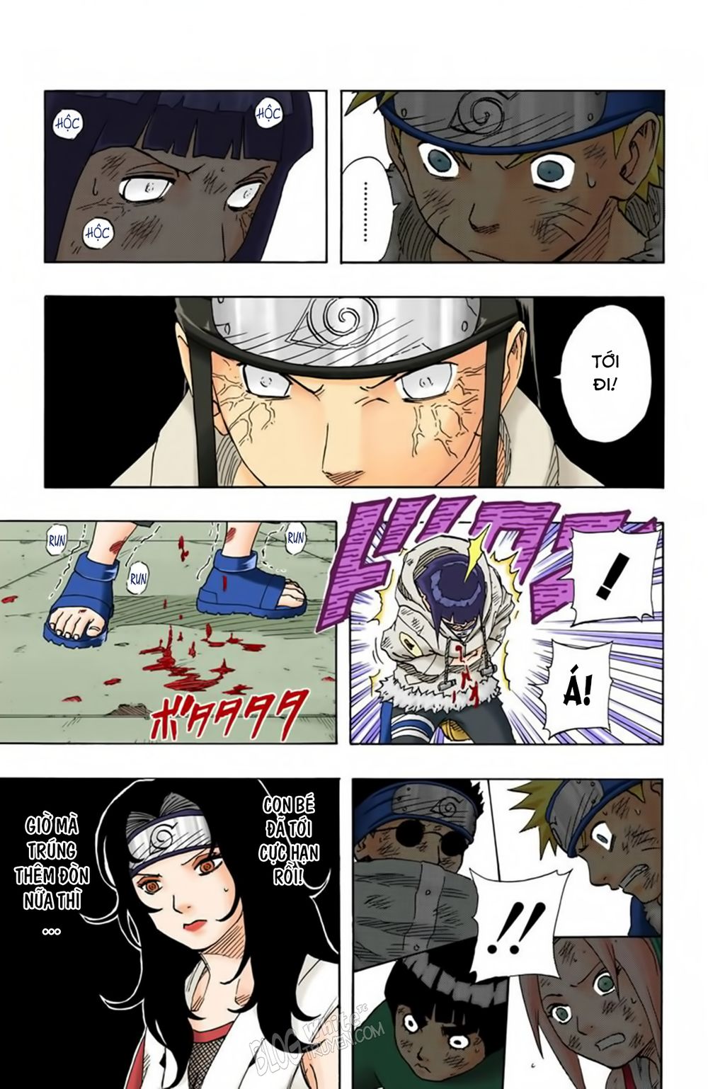 naruto full màu chapter 80: - vượt qua giới hạn - Next chapter 81: - Đối thủ của gaara