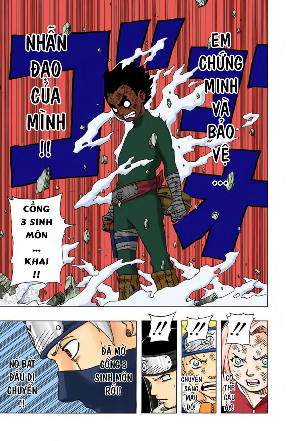 naruto full màu chapter 85: - giờ chính là lúc - Next chapter 86: - ninja kiệt xuất