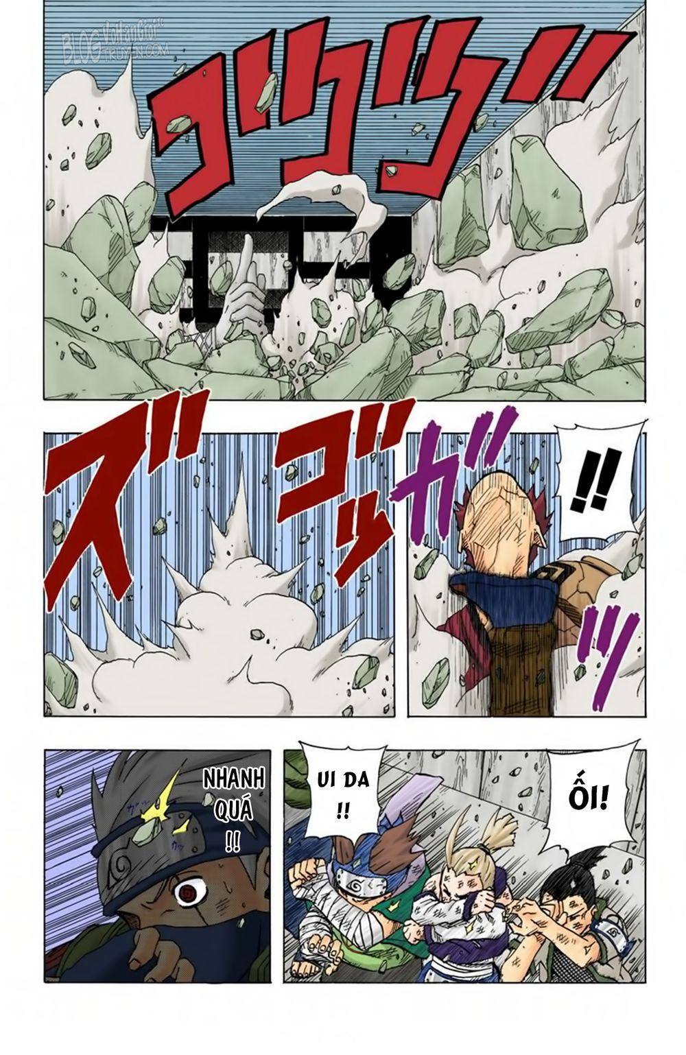 naruto full màu chapter 85: - giờ chính là lúc - Next chapter 86: - ninja kiệt xuất