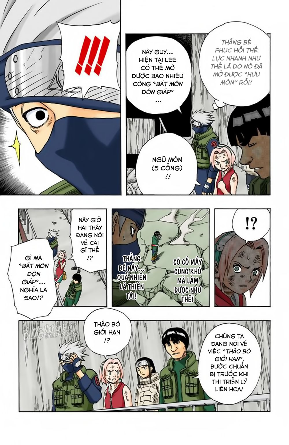 naruto full màu chapter 85: - giờ chính là lúc - Next chapter 86: - ninja kiệt xuất