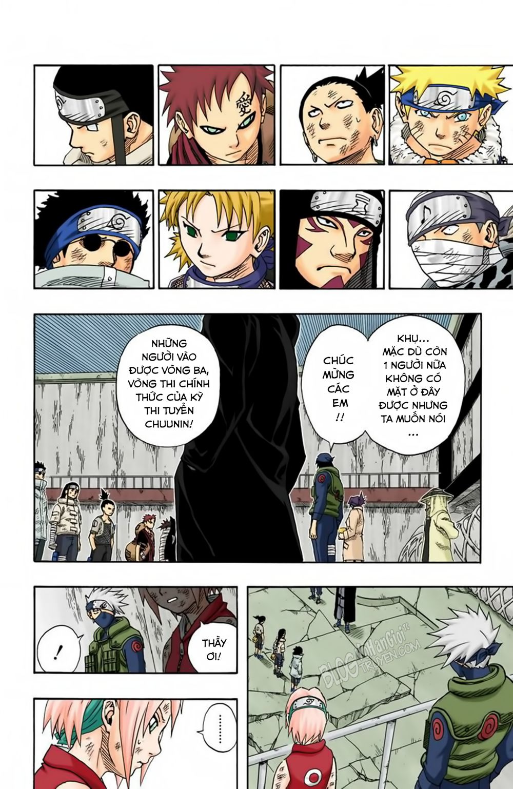 naruto full màu chapter 88: - sasuke - Next chapter 89: - nguyện vọng của naruto