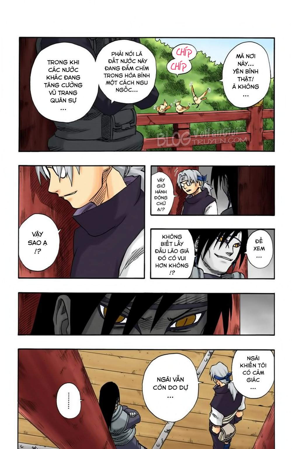 naruto full màu chapter 88: - sasuke - Next chapter 89: - nguyện vọng của naruto