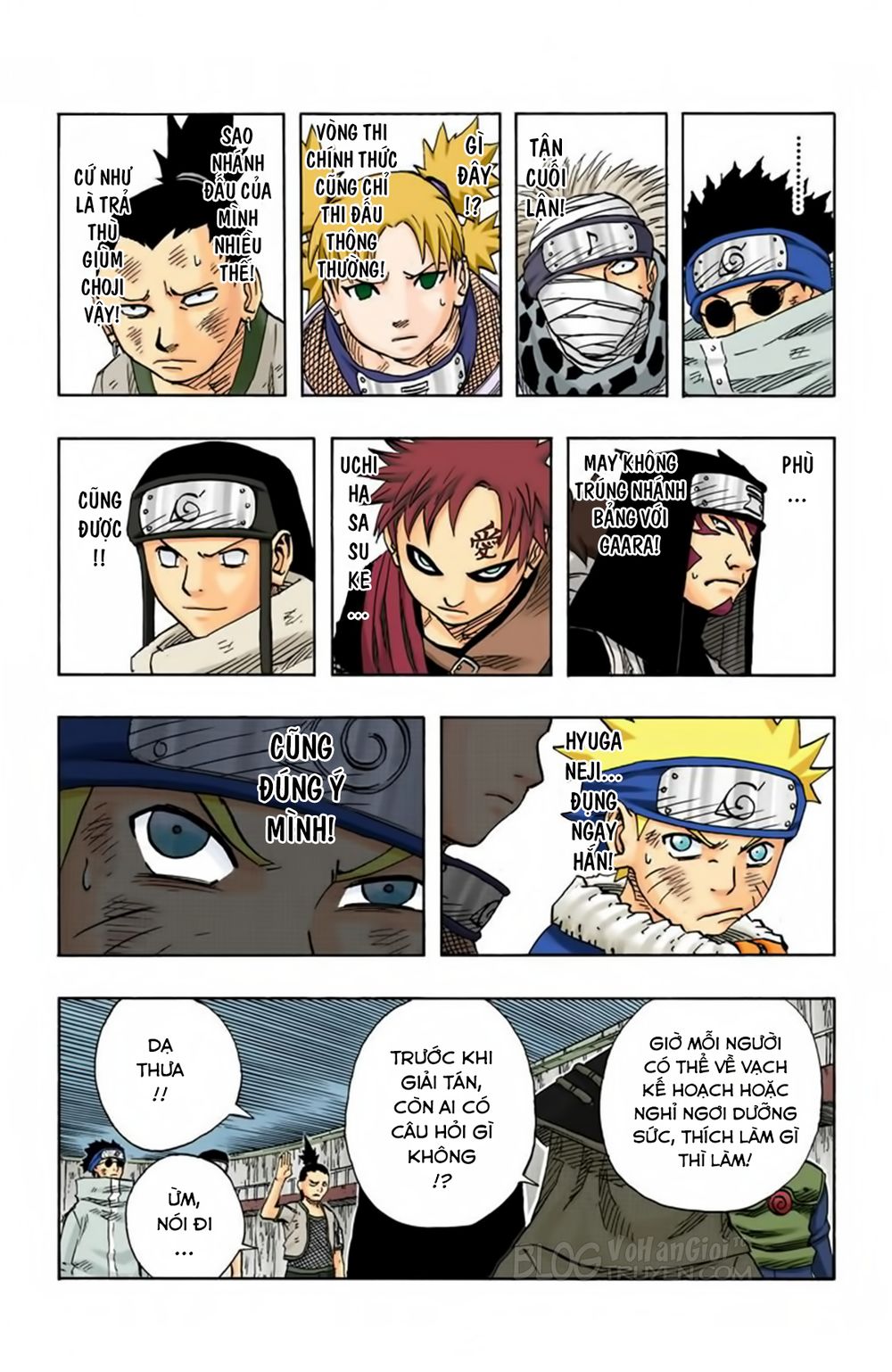 naruto full màu chapter 89: - nguyện vọng của naruto - Next chapter 90: - huấn luyện làm sao đây