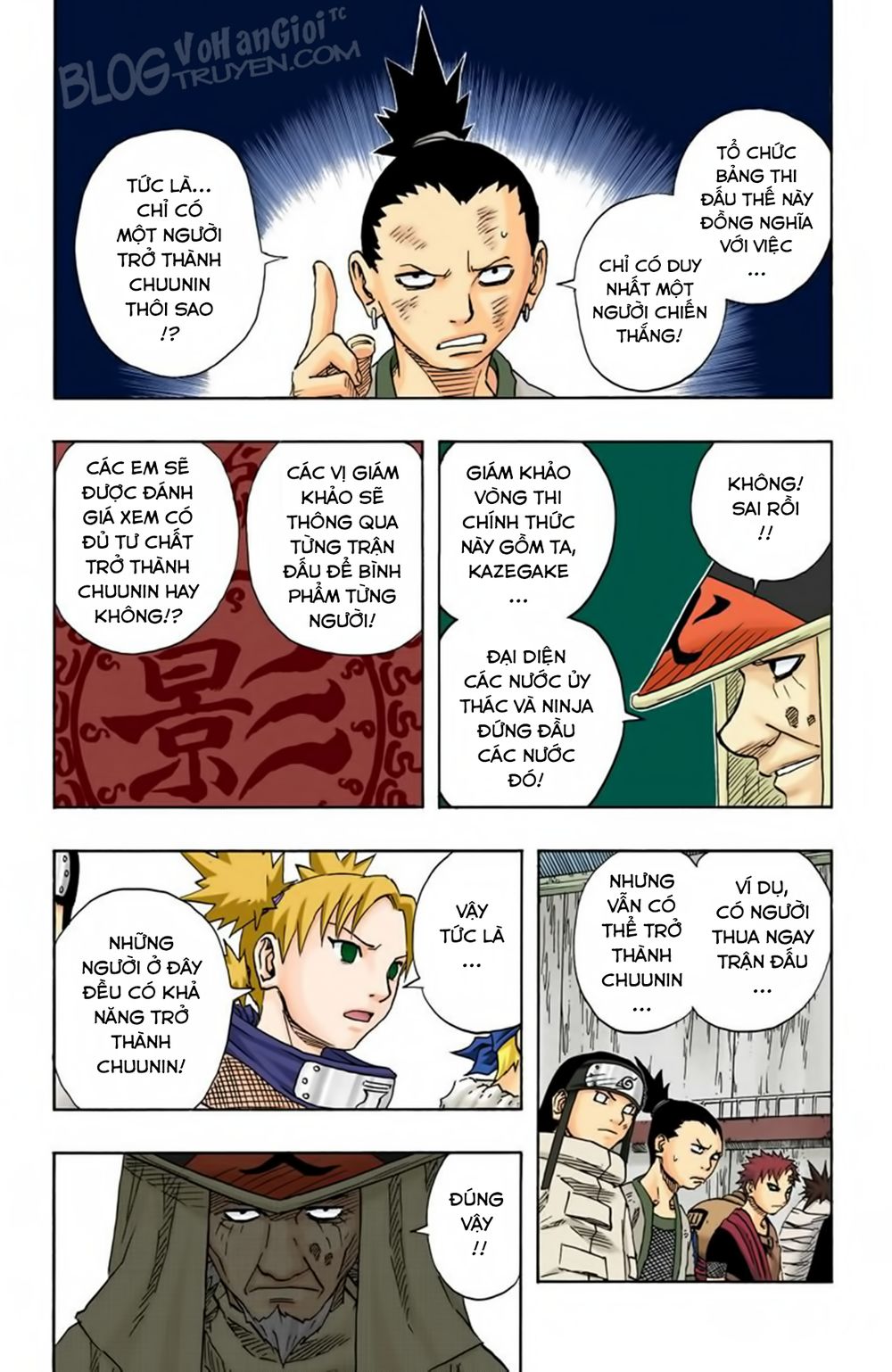 naruto full màu chapter 89: - nguyện vọng của naruto - Next chapter 90: - huấn luyện làm sao đây