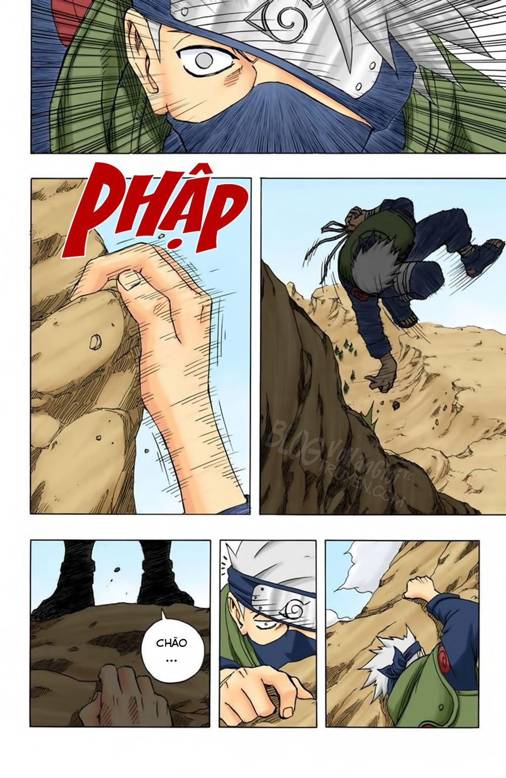 naruto full màu chapter 93: cảm xúc, mọi người - Next chapter 94: - chìa khóa