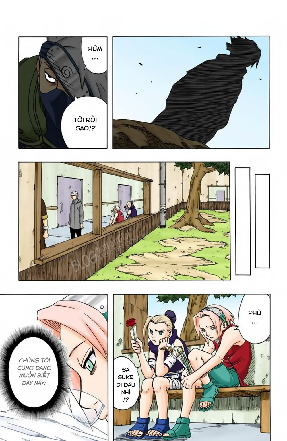 naruto full màu chapter 93: cảm xúc, mọi người - Next chapter 94: - chìa khóa