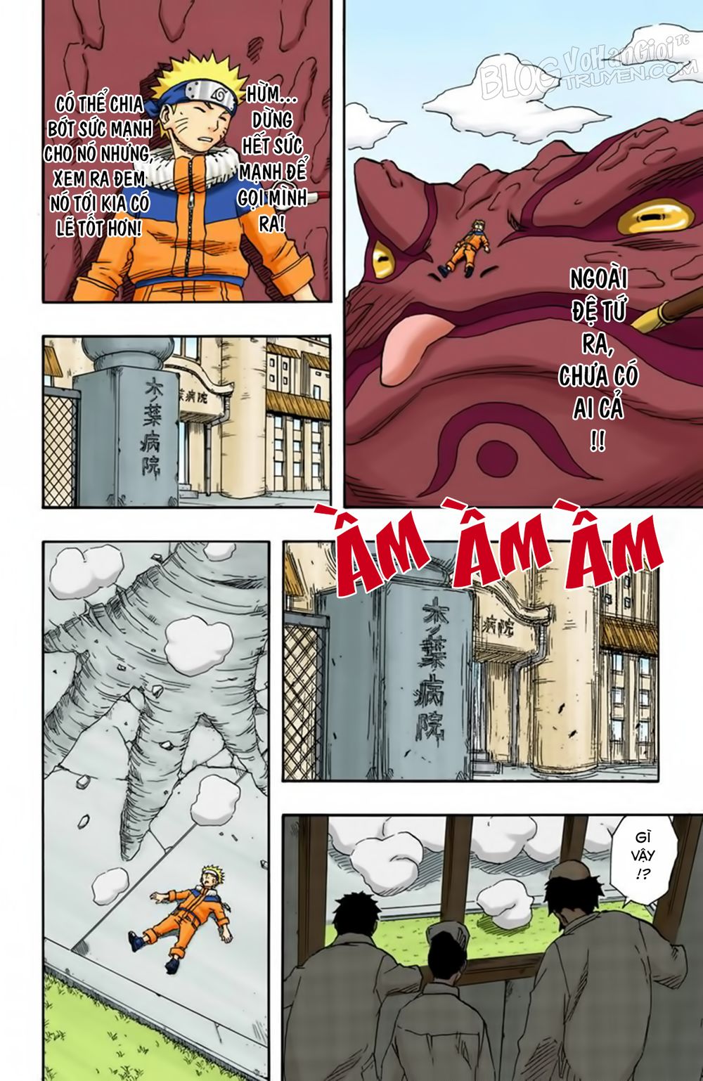 naruto full màu chapter 96: - vị khách bất ngờ - Next chapter 97: - lý do tiếp tục sống