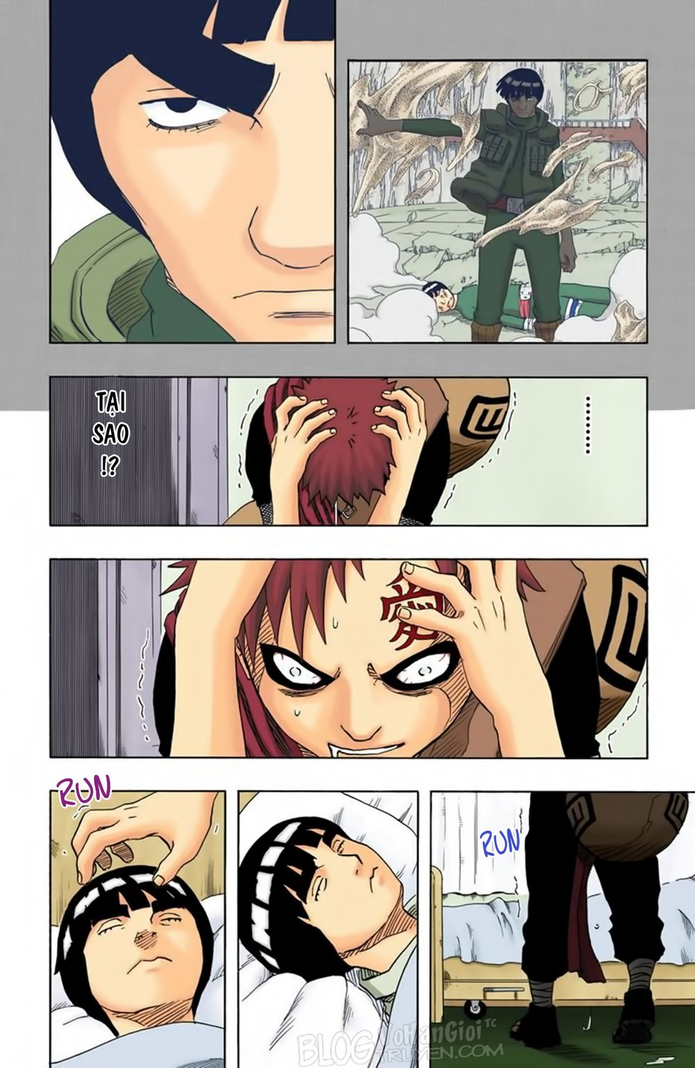 naruto full màu chapter 96: - vị khách bất ngờ - Next chapter 97: - lý do tiếp tục sống