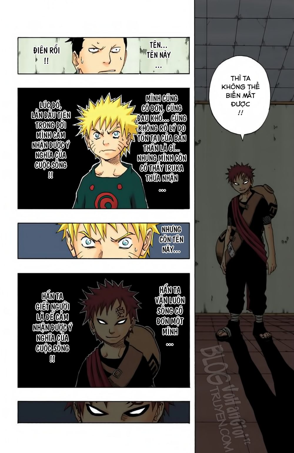 naruto full màu chapter 97: - lý do tiếp tục sống - Next chapter 98: - người thất bại đầy kiêu hãnh