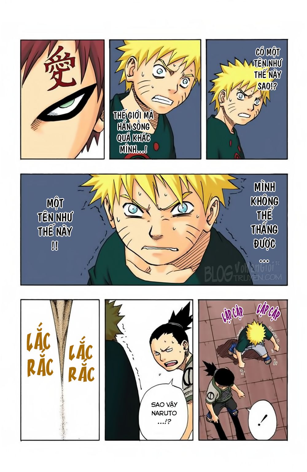 naruto full màu chapter 97: - lý do tiếp tục sống - Next chapter 98: - người thất bại đầy kiêu hãnh