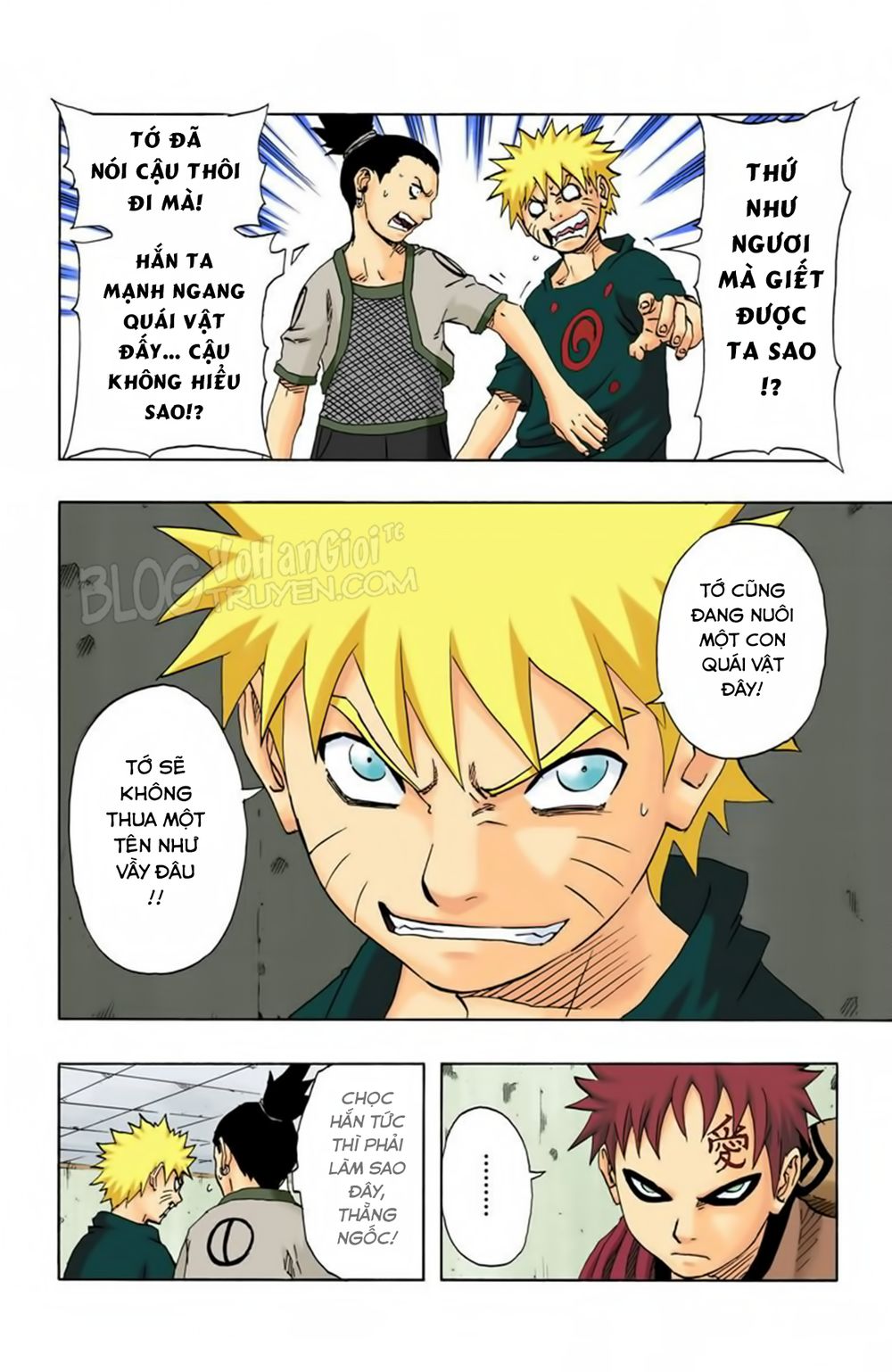 naruto full màu chapter 97: - lý do tiếp tục sống - Next chapter 98: - người thất bại đầy kiêu hãnh