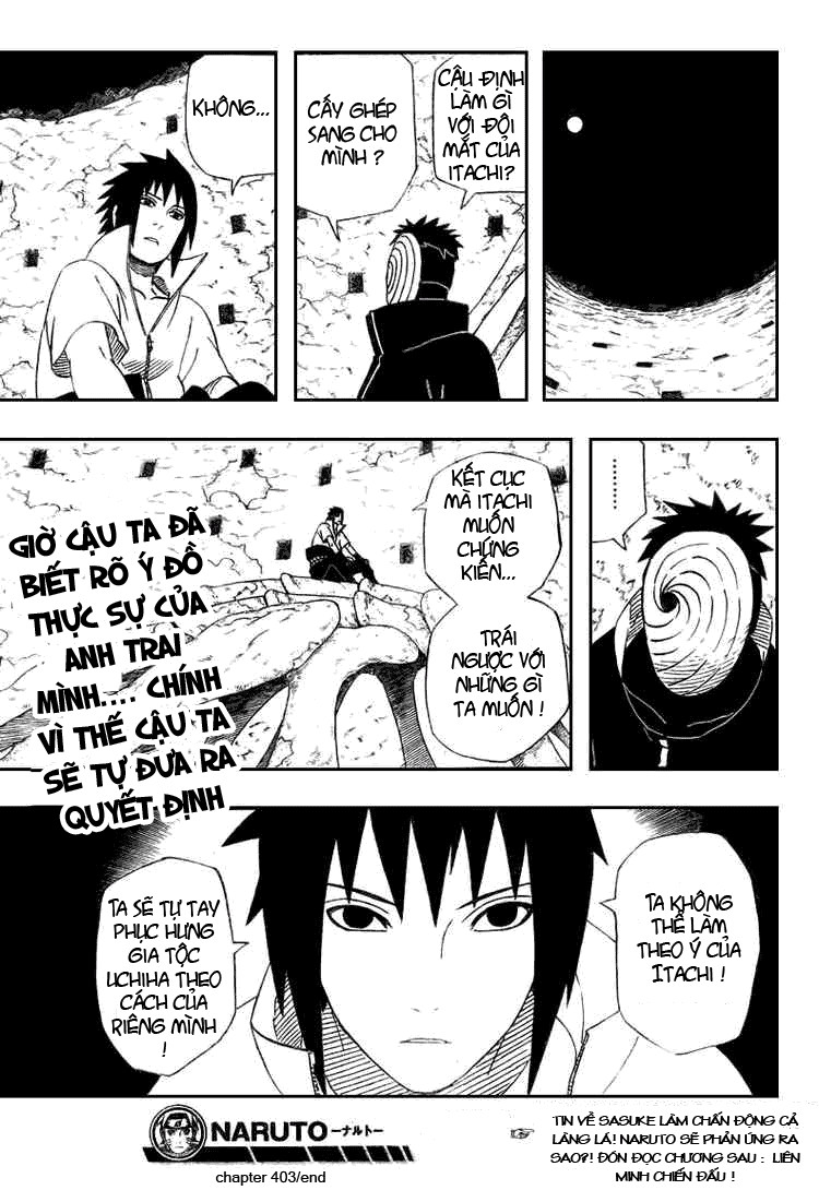 Naruto Chapter 403 - Next Chapter 404