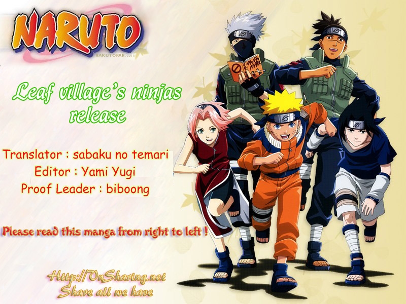 Naruto Chapter 406 - Next Chapter 407