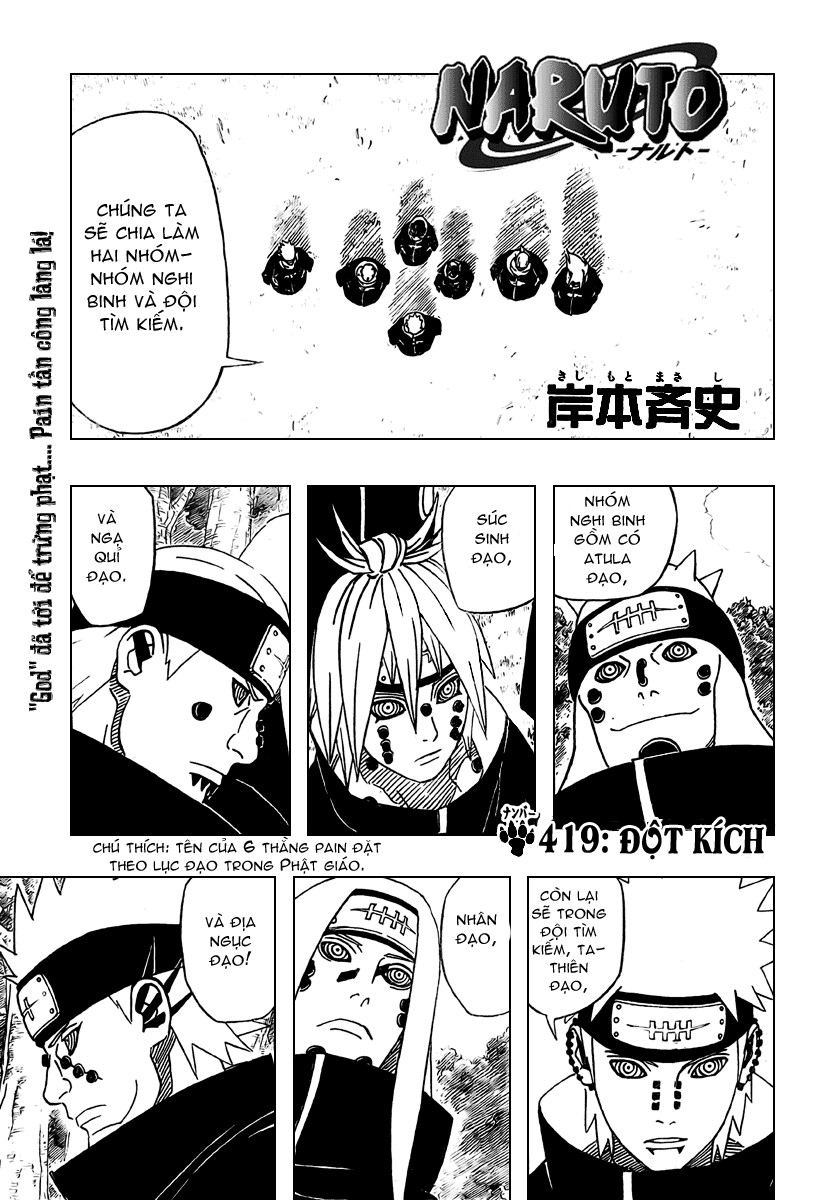 Naruto Chapter 419 - Next Chapter 420