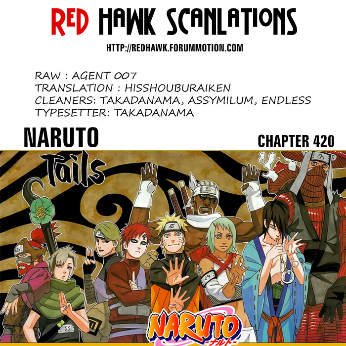 Naruto Chapter 420 - Next Chapter 421