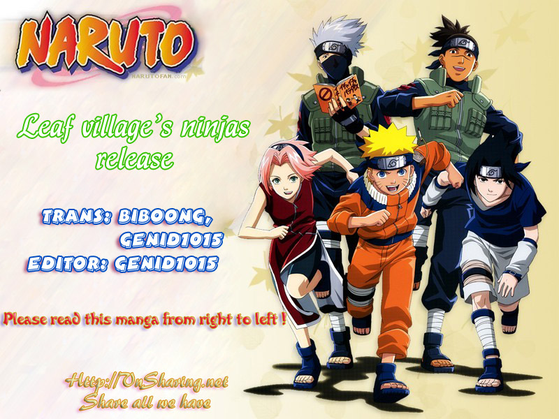 Naruto Chapter 422 - Next Chapter 423