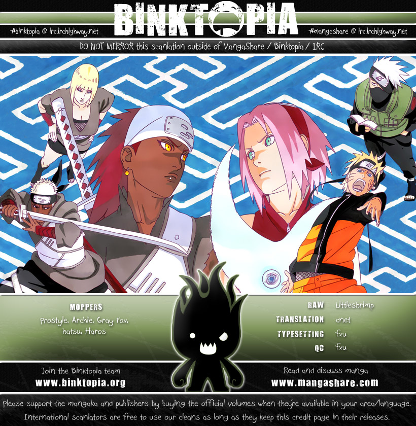 Naruto Chapter 467 - Next Chapter 468