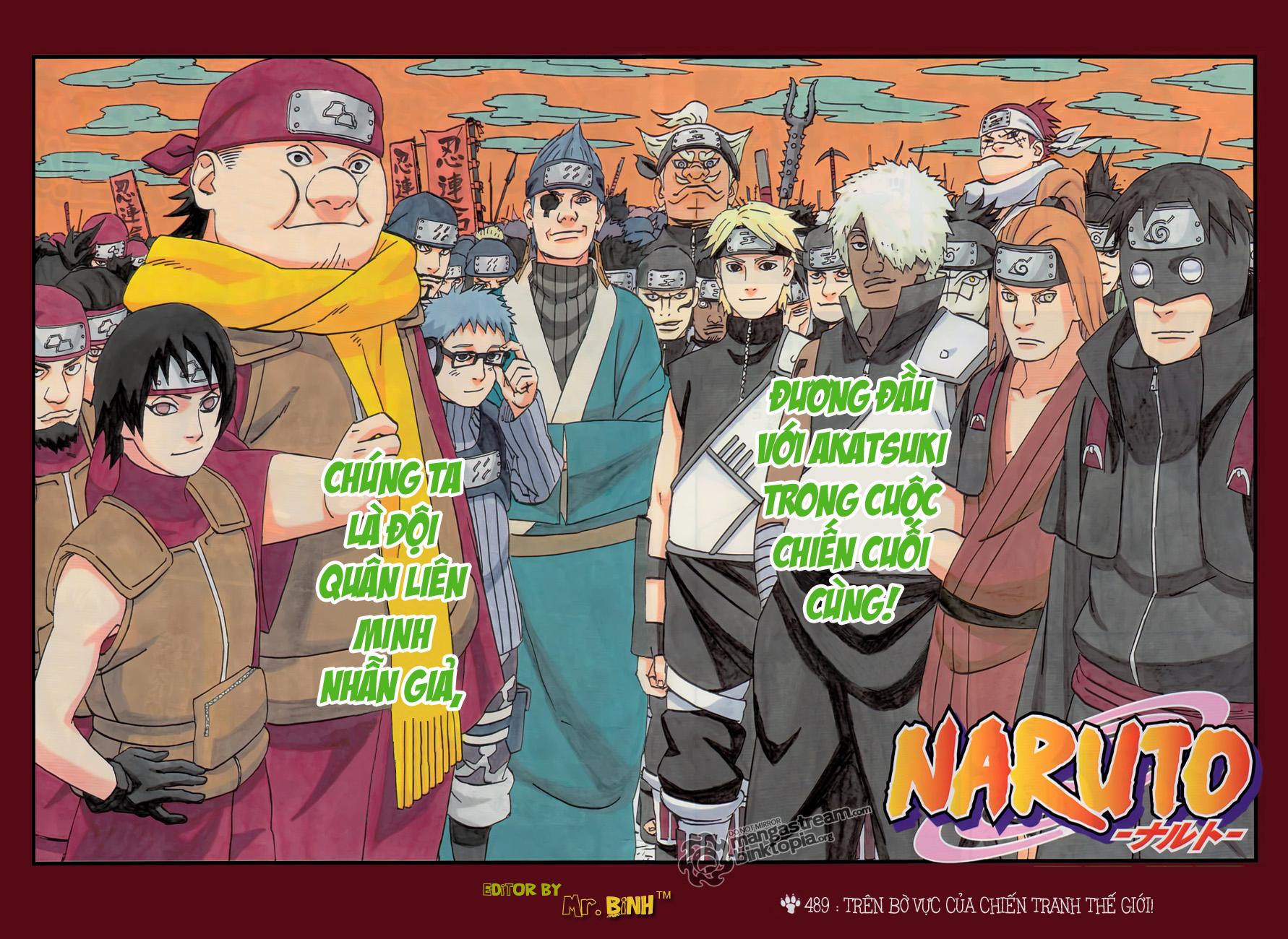 Naruto Chapter 489 - Next Chapter 490