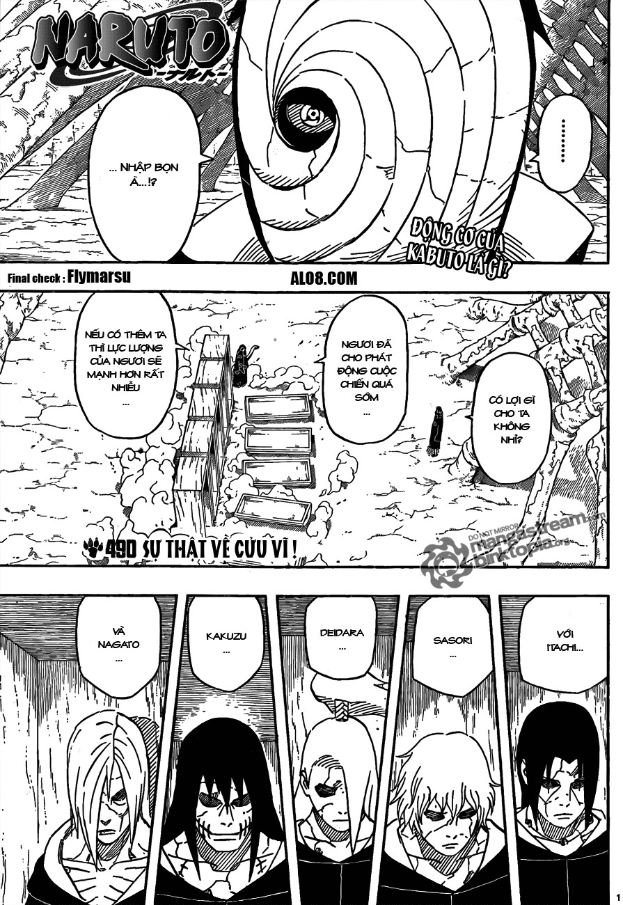 Naruto Chapter 490 - Next Chapter 491