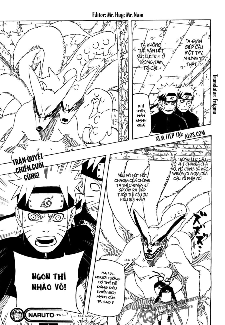 Naruto Chapter 496 - Next Chapter 497