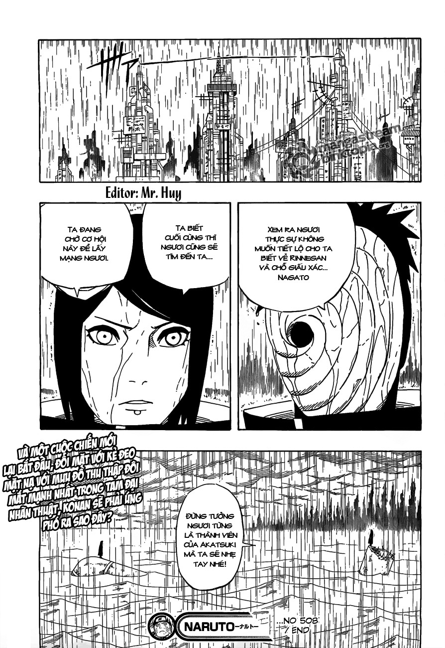 Naruto Chapter 508 - Next Chapter 509