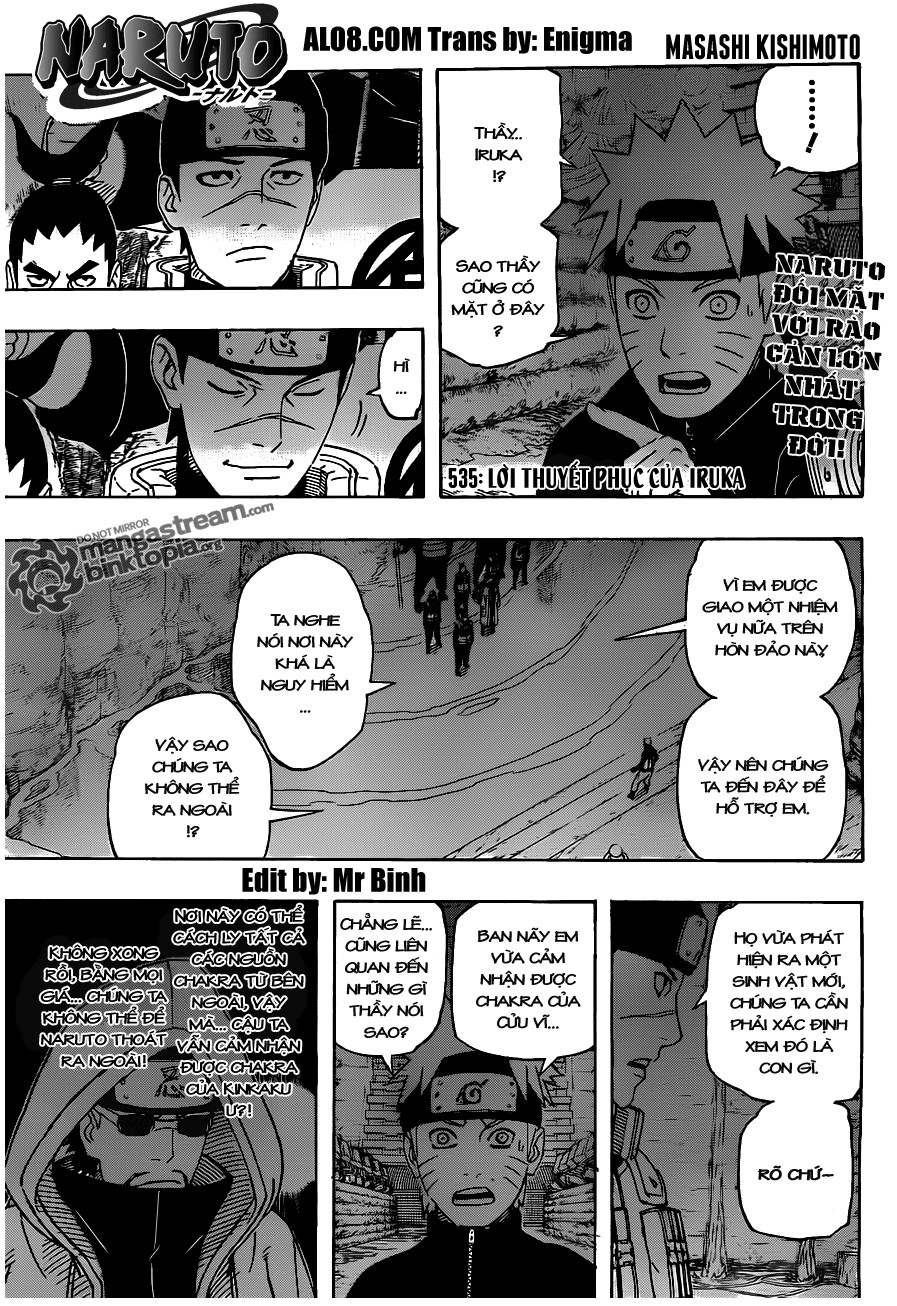 Naruto Chapter 535 - Next Chapter 536