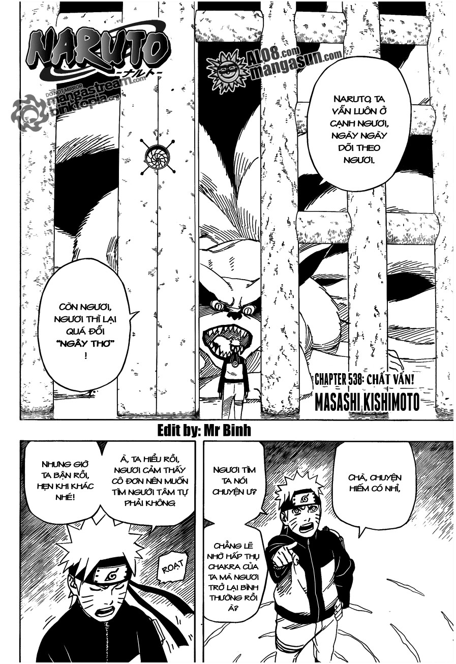 Naruto Chapter 538 - Next Chapter 539