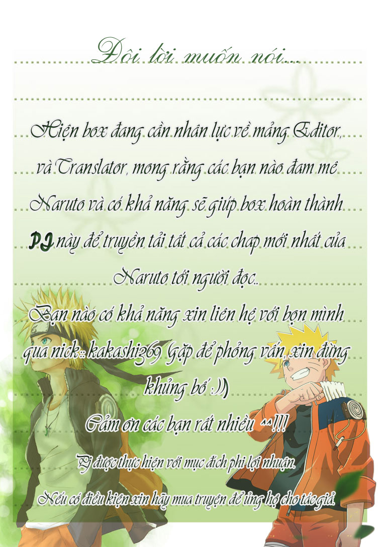 Naruto Chapter 54 - Next Chapter 55