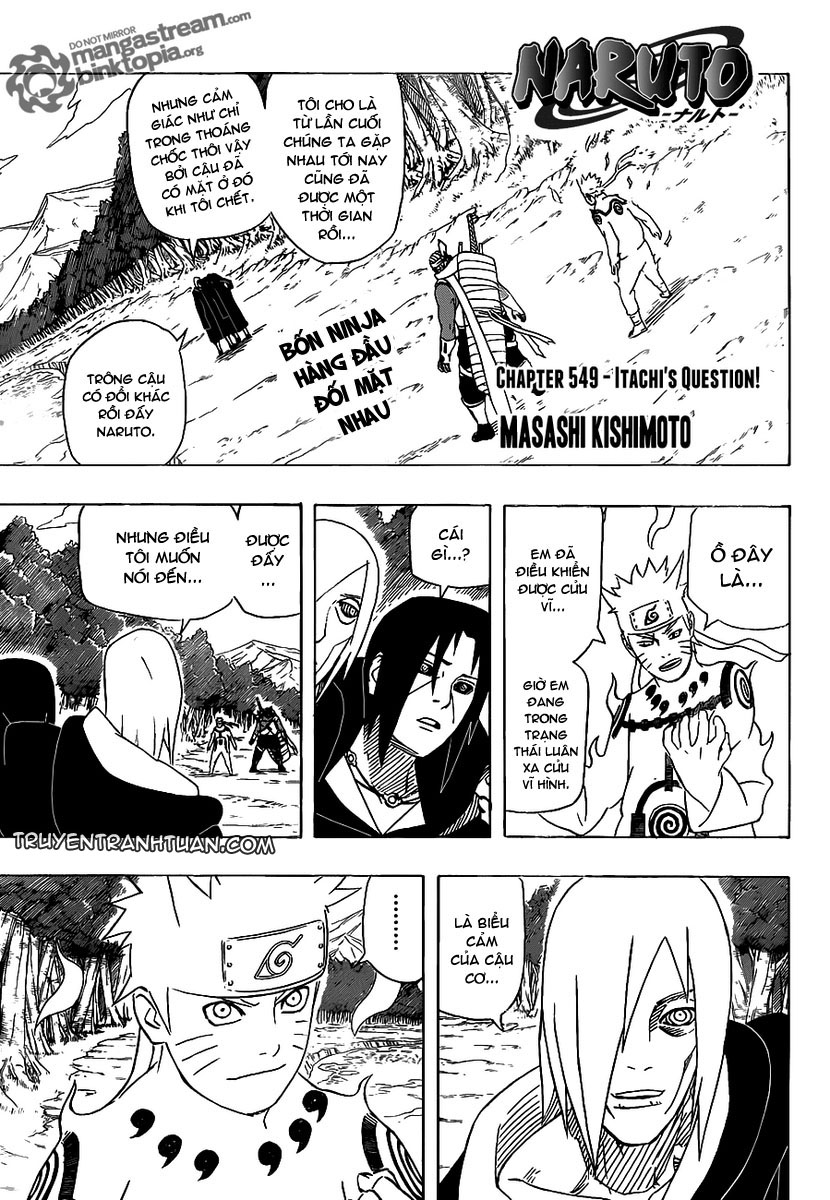 Naruto Chapter 549 - Next Chapter 550