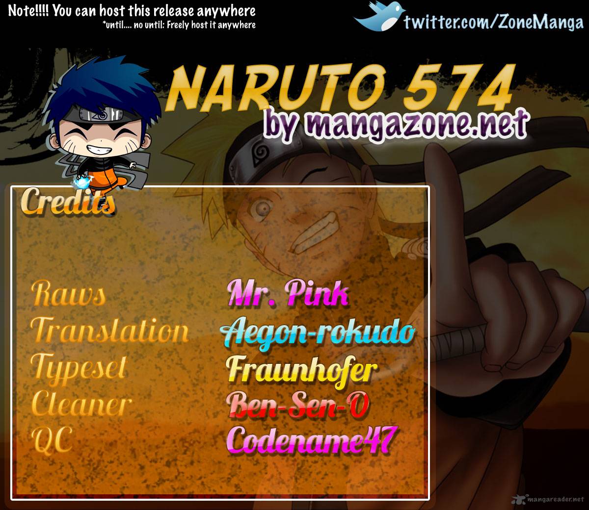 Naruto Chapter 574 - Next Chapter 575